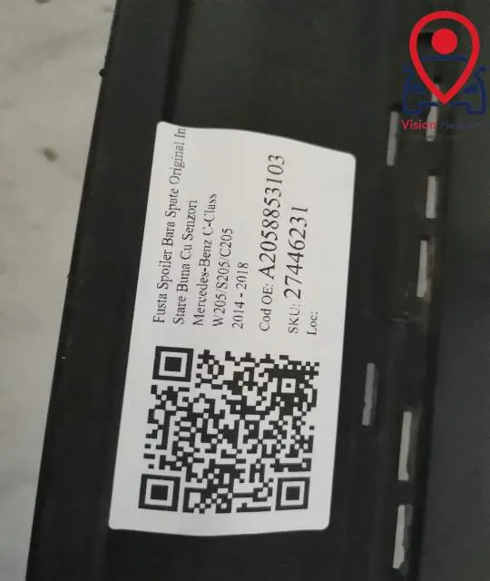 Fusta Spoiler Bara Spate Original In Stare Buna Cu Senzori Mercedes-Be - Foto 7
