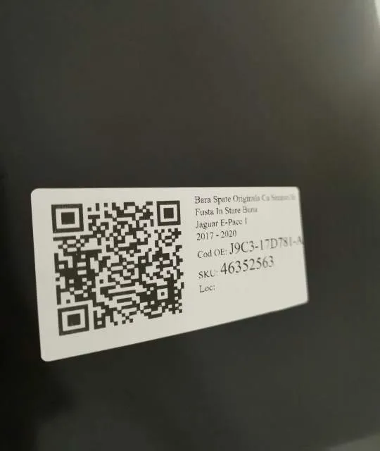 Bara Spate Originala Cu Senzori Si Fusta In Stare Buna Jaguar  E-Pace - Foto 8