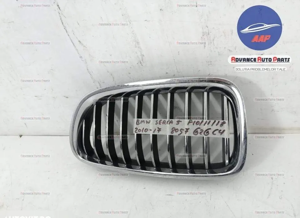 Grila stanga originala BMW  Seria 5  F07/F10/F11 [2009 - 2013] - Foto 2