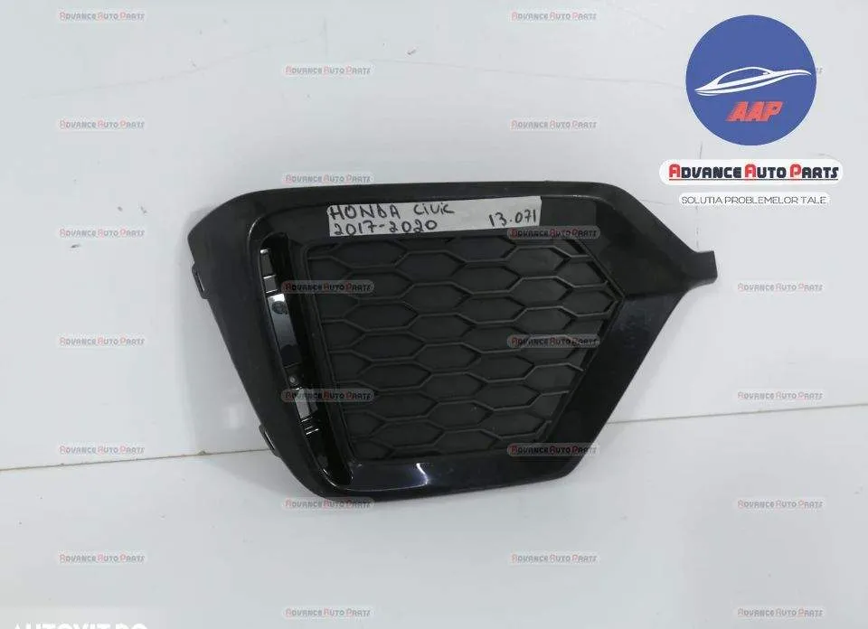 Grila dreapta bara spate originala Honda  Civic  10 [2015 - 2020] - Foto 3