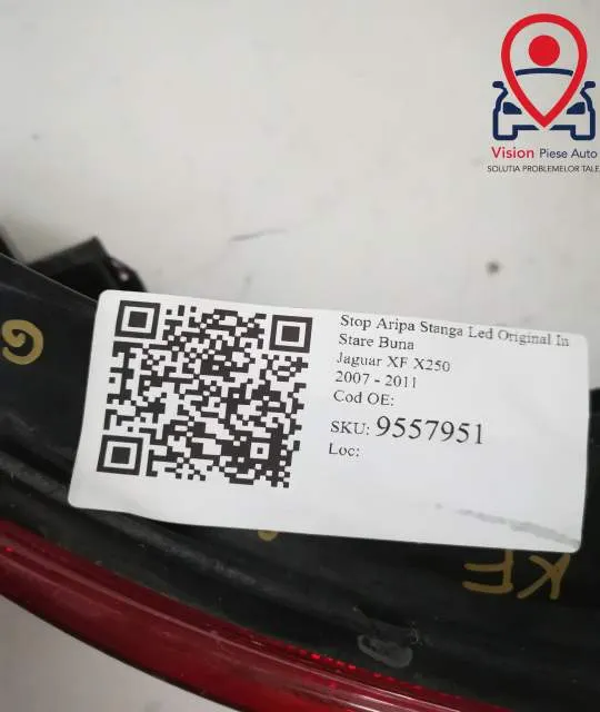 Stop Aripa Stanga Led Original In Stare Buna Jaguar  XF  X250 [2007 - - Foto 8