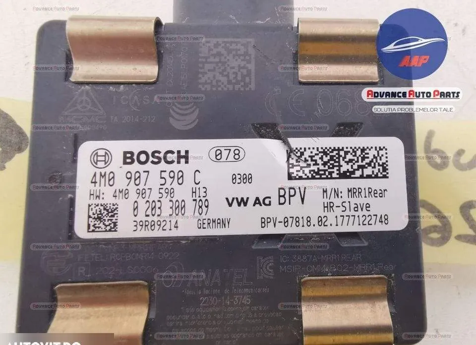 Senzor radar spate original in stare buna Audi  Q7  4M [2015 - 2020] - Foto 2