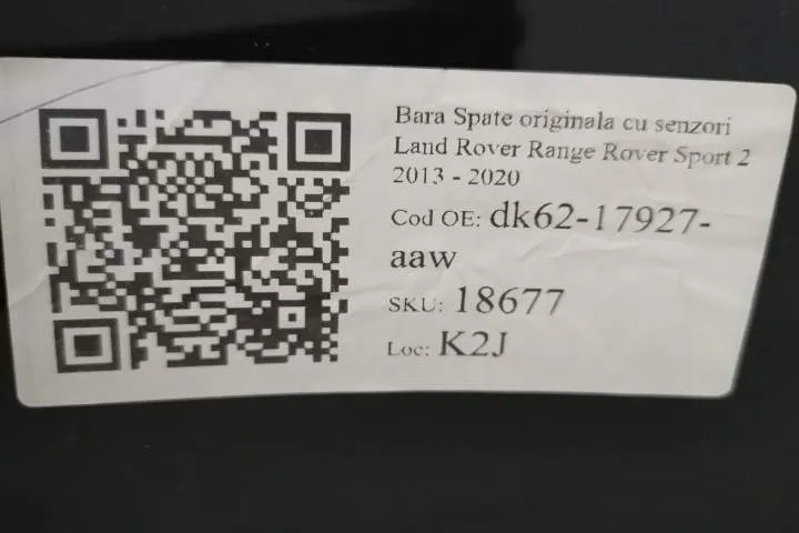Bara Spate Range Rover Sport L494 2013 2014 2015 2016 2017 2018 origin - Foto 8