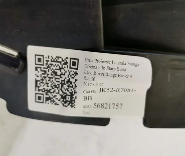 Grila Proiector Laterala Stanga Originala In Stare Buna	 Land Rover  R - Foto 7