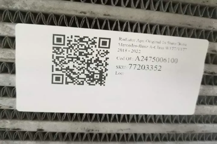 Radiator Apa Original In Stare Buna Mercedes-Benz A-Class W177/V177 [2 - Foto 4