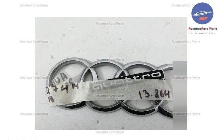 Emblema Audi Q7 4M 2015 2016 2017 2018 2019 2020 Originala - Foto 3