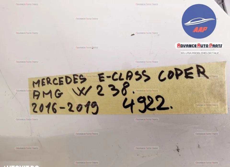 Bara spate cu senzori originala in stare buna Mercedes-Benz  E-Class - Foto 7