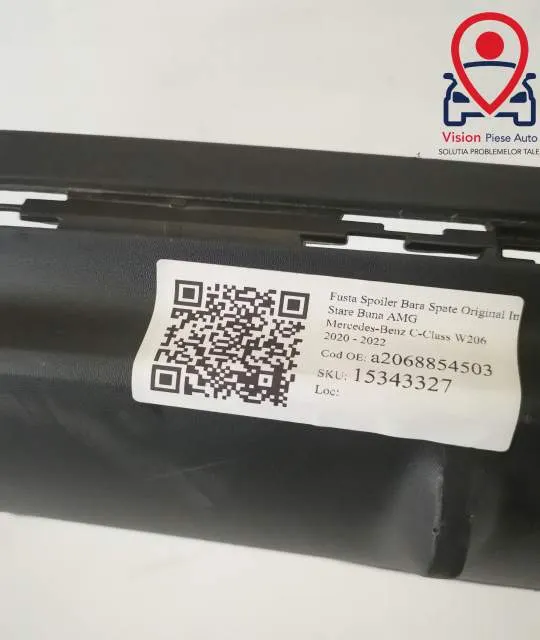 Fusta Spoiler Bara Spate Original In Stare Buna AMG  Mercedes-Benz  C- - Foto 8