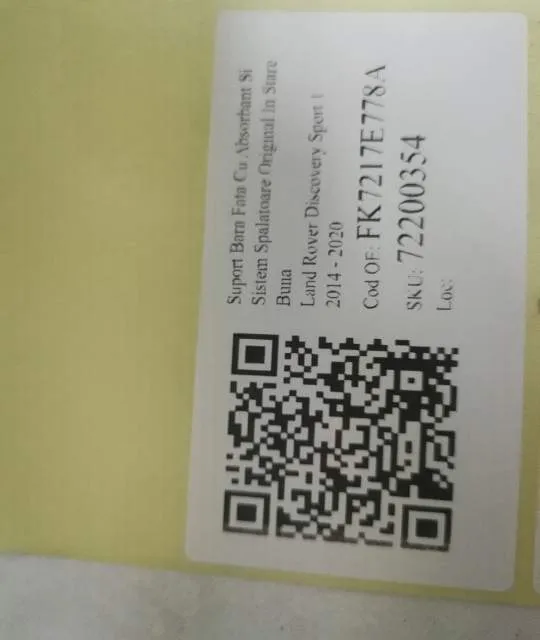 Suport Bara Fata Cu Absornant Si Sistem Spalatoare Original In Stare B - Foto 7