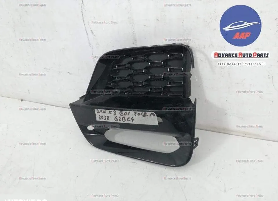 Grila proiector dreapta M Packet cod 51118064312 originala BMW  X3  G0 - Foto 2