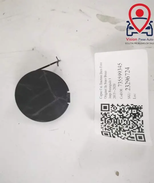 Capac Cui Tractare Bara Fata Original In Stare Buna  Jeep  Renegade  1
