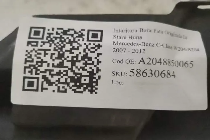 Intaritura Bara Fata Originala In Stare Buna Mercedes-Benz  C-Class  W - Foto 7