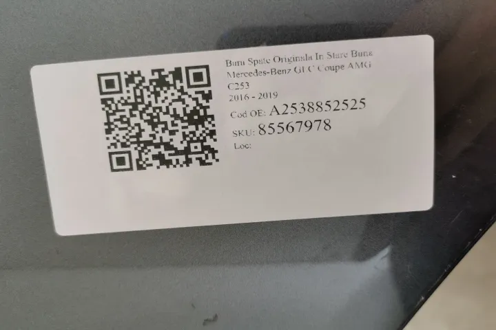 Bara Spate Originala In Stare Buna Mercedes-Benz  GLC Coupe AMG  C253 - Foto 7