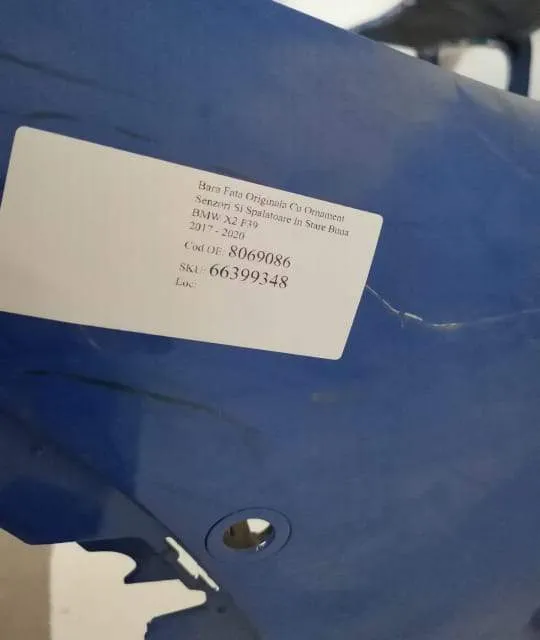 Bara Fata  PACKET M Originala Cu Ornament  Senzori Si Spalatoare In St - Foto 8