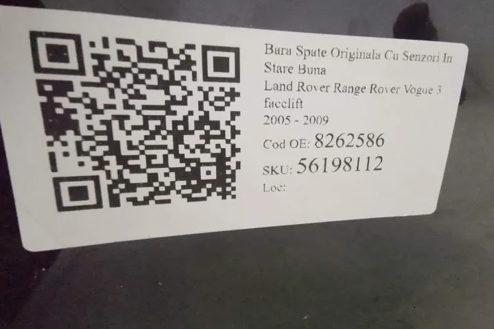 Bara Spate Originala Cu Senzori In Stare Buna Land Rover  Range Rover - Foto 8