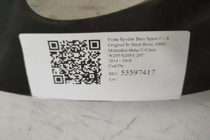 Fusta Spoiler Bara Spate Cu Senzori Original In Stare Buna AMG Mercede - Foto 7