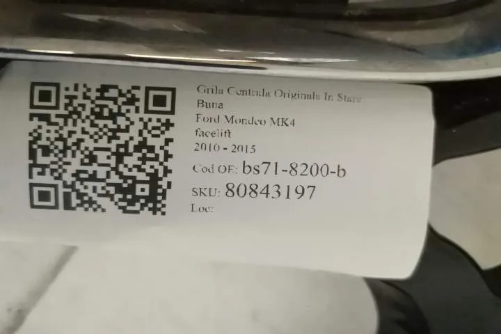 Grila Inferioara Original In Stare Buna Cu senzori Ford  Mondeo  MK4 [ - Foto 7