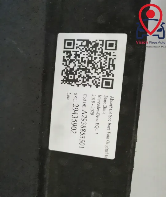 Absorbant Soc Bara Fata Original In Stare Buna Mercedes-Benz  EQC  1 [ - Foto 7