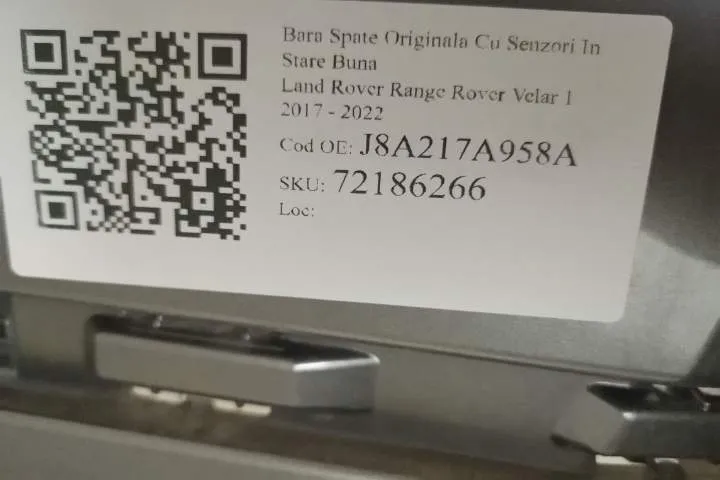 Bara Spate Originala Cu Senzori In Stare Buna   Land Rover  Range Rove - Foto 7