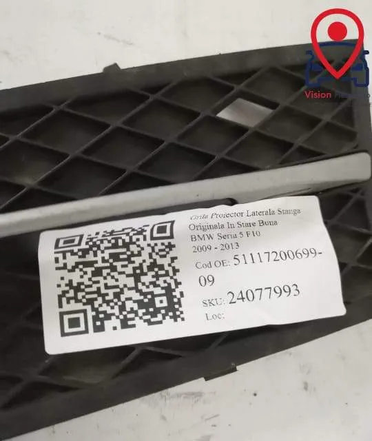 Grila Proiector Laterala Stanga Originala In Stare Buna BMW  Seria 5 - Foto 7