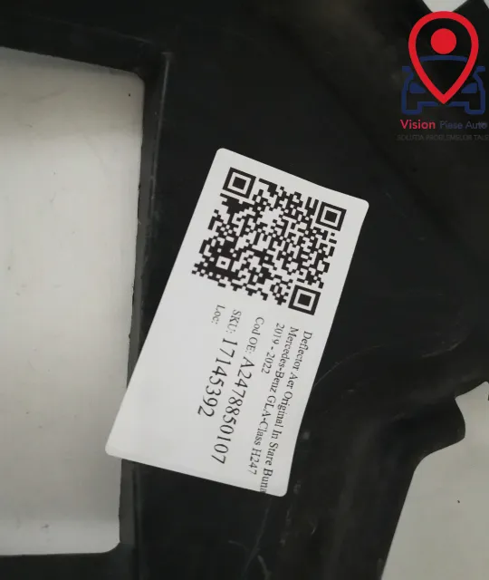 Deflector Aer Original In Stare Buna Mercedes-Benz  GLA-Class  H247 [2 - Foto 7