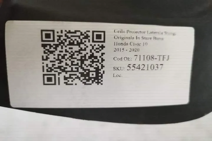 Grila Proiector Laterala Stanga Originala In Stare Buna Honda  Civic - Foto 7
