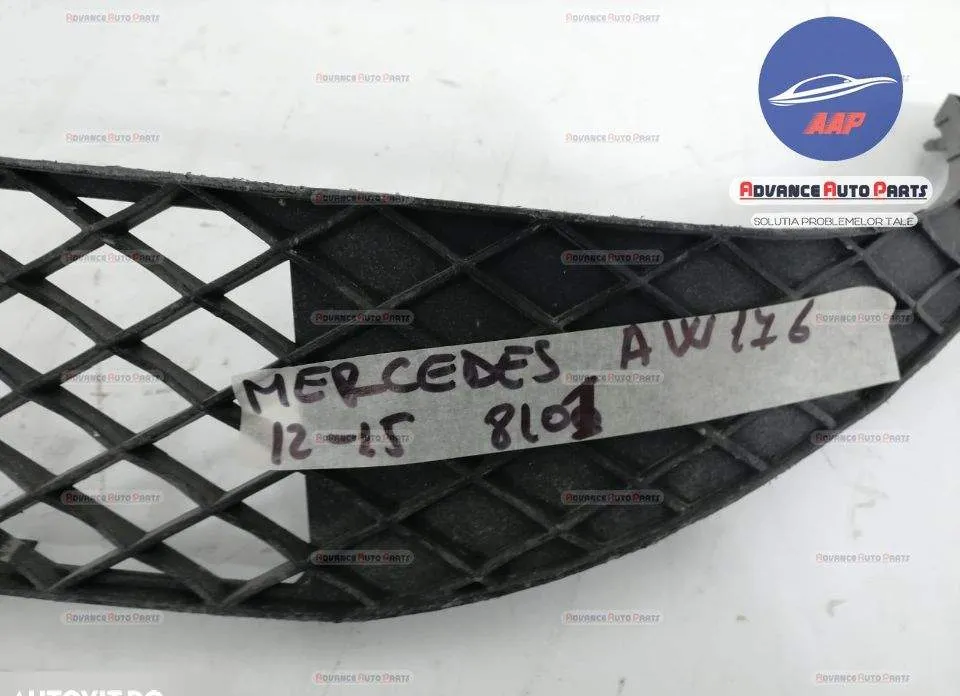 Grila centrala inferioara cod A1768850022 - originala Mercedes-Benz  A - Foto 8