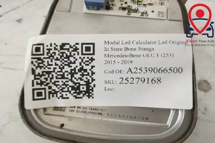 Modul Led Calculator Led Original In Stare Buna Stanga Mercedes-Benz - Foto 7