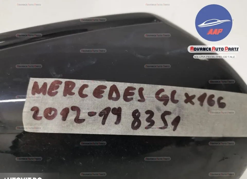 Capac Oglinda dreapta oglinda cod 615322AA - originala Mercedes-Benz - Foto 6