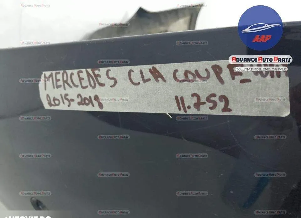 Bara Spate originala cu senzori Mercedes-Benz  CLA-Class  C117 [faceli - Foto 7
