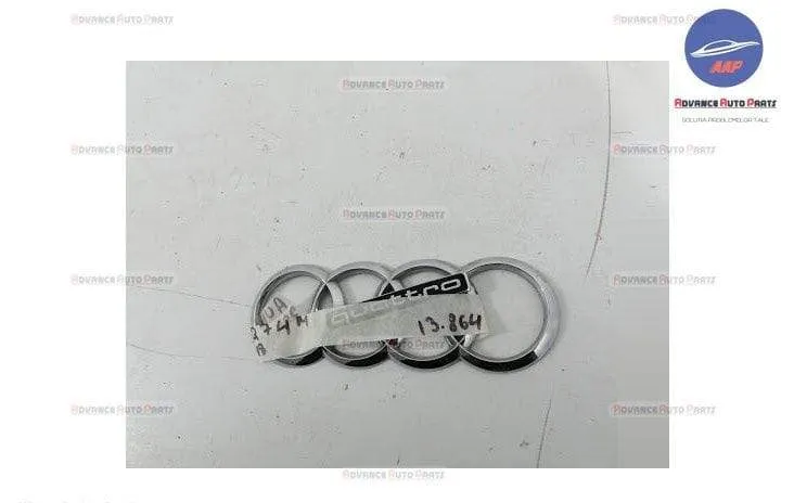 Emblema Audi Q7 4M 2015 2016 2017 2018 2019 2020 Originala - Foto 2
