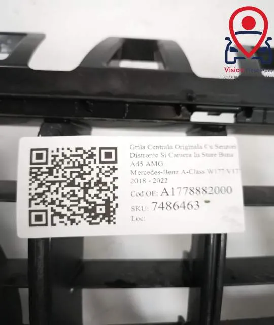Grila Centrala Originala Cu Senzori Distronic Si Camera In Stare Buna - Foto 7