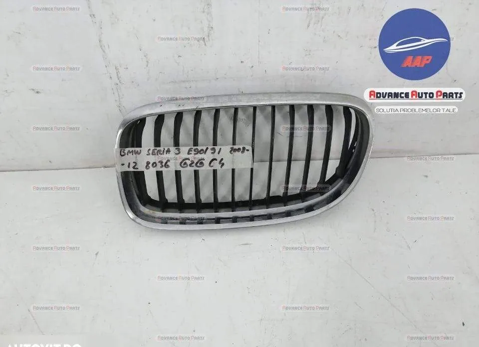 Grila centrala stanga originala BMW  Seria 3  E90/E91/E92/E93 [facelif