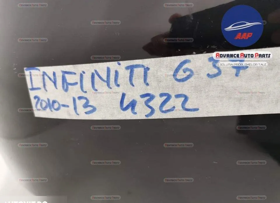 Bara fata cu senzori si spalatori originala in stare buna Infiniti  G- - Foto 6