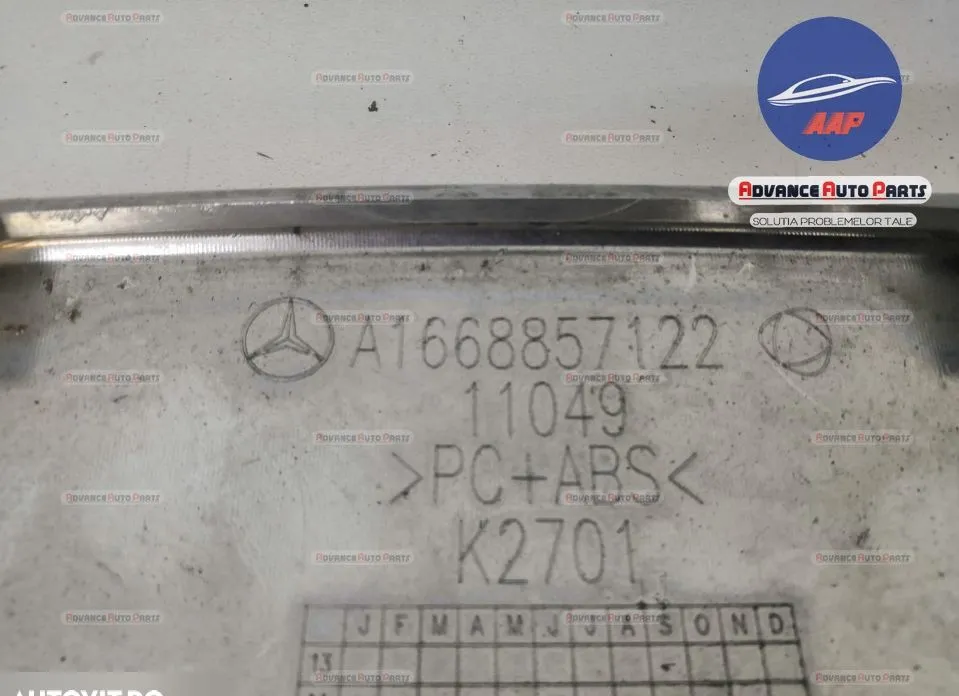 Ornament Cromat original Mercedes-Benz  GLE  1  [2016 - 2019] - Foto 8