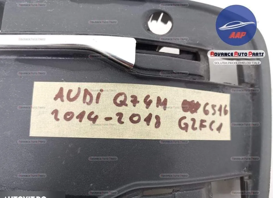 Grila dreapta proiector originala in stare buna Audi  Q7  4M [2015 - 2 - Foto 6