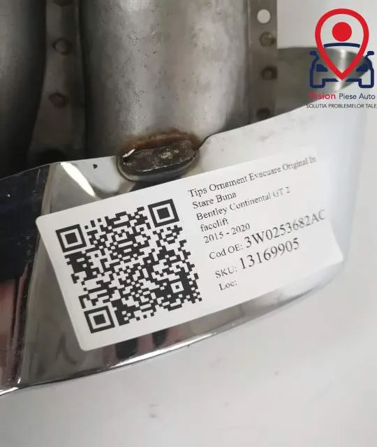 Tips Ornament Evacuare Original In Stare Buna Bentley  Continental GT - Foto 7
