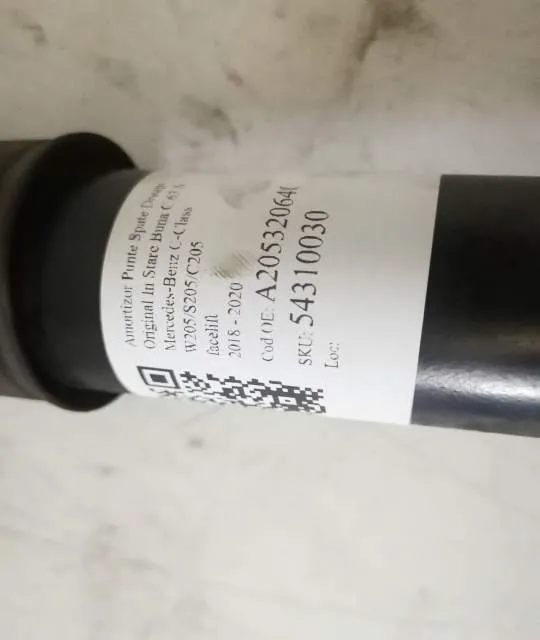 Amortizor Punte Spate Dreapta Original In Stare Buna C 63 S Mercedes-B - Foto 4