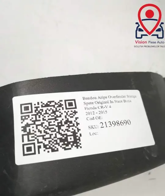 Bandou Aripa Overfender Stanga Spate Original In Stare Buna Honda  CR- - Foto 7