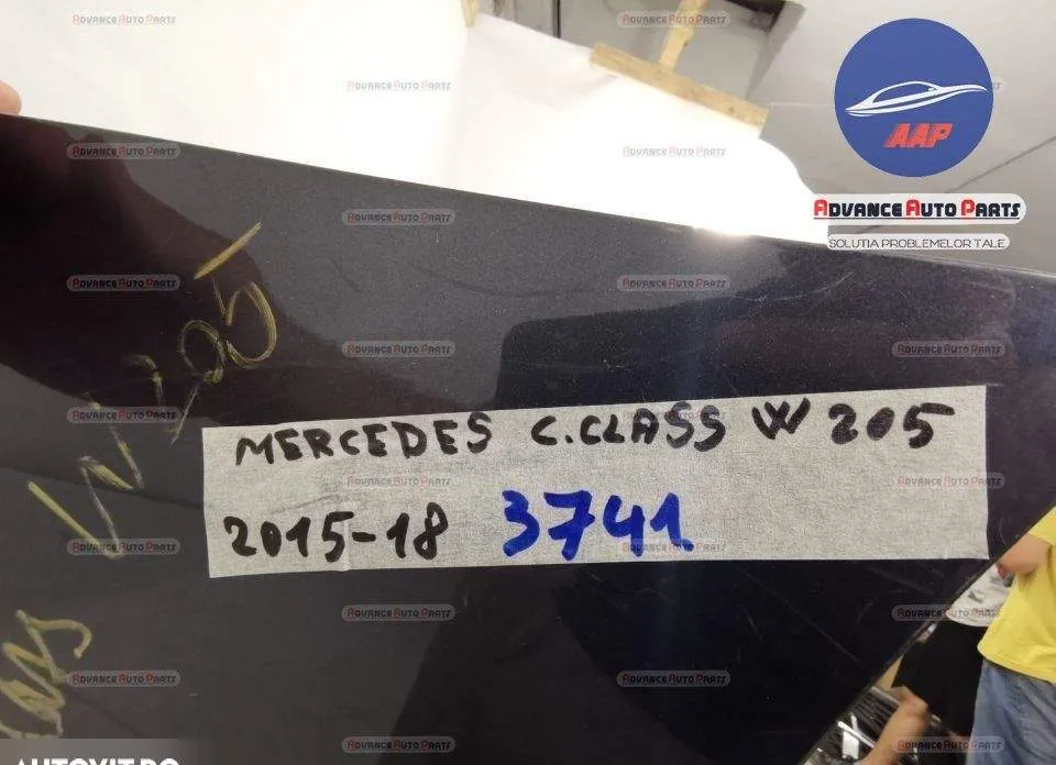 Bara Spate Mercedes C Class W205, an 2015- 2018, originala, cu senzori - Foto 7