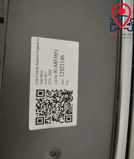 Grila Centrala Radiator Originala In Stare Buna Audi  Q2  1 [2016 - 20 - Foto 7