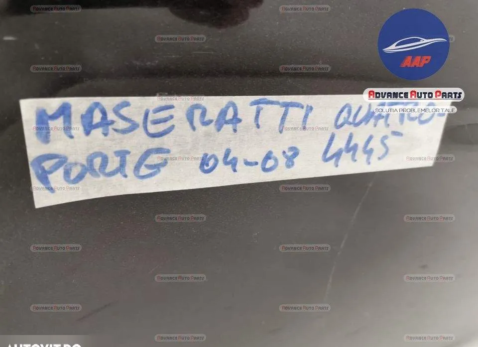 Bara spate cu senzori - originala Maserati  Quattroporte  5 [2003 - 20 - Foto 3