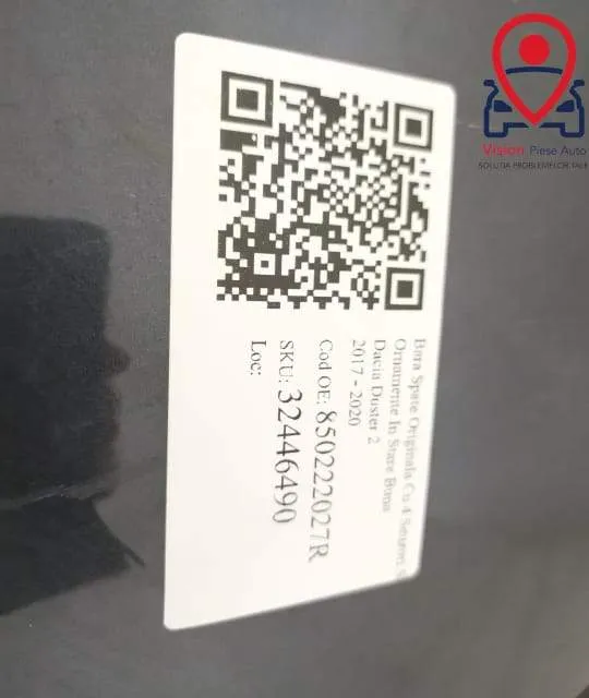 Bara Spate Originala Cu 4 Senzori Si Ornamente In Stare Buna Dacia  Du - Foto 8