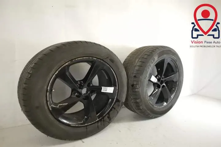 Jante Janta Originala 8.5 J R19 ET 45 Cu Anvelopa Goodyear Eagle Asyne - Foto 2