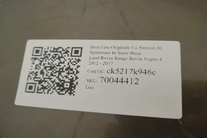 Bara Fata Originala Cu Senzori Si Spalatoare In Stare Buna Land Rover - Foto 7