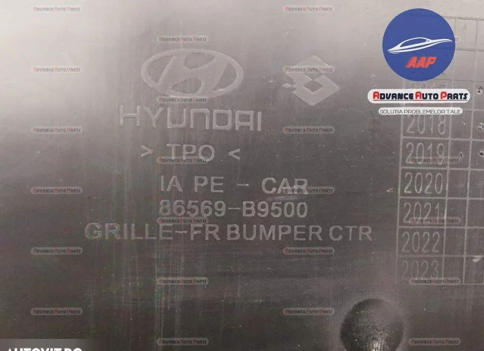 Grila centrala originala Hyundai  i10  2 [facelift] [2016 - 2019] - Foto 7