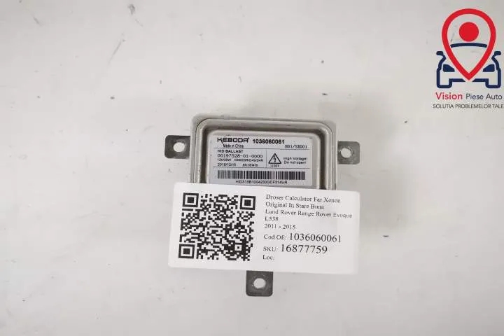 Droser Calculator Far Xenon Original In Stare Buna Land Rover  Range R