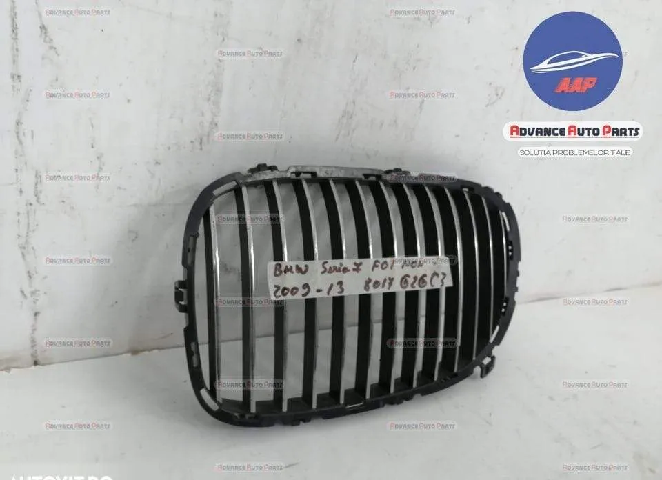 Grila centrala stanga originala BMW  Seria 7  F01/F02 [2008 - 2012] - Foto 2