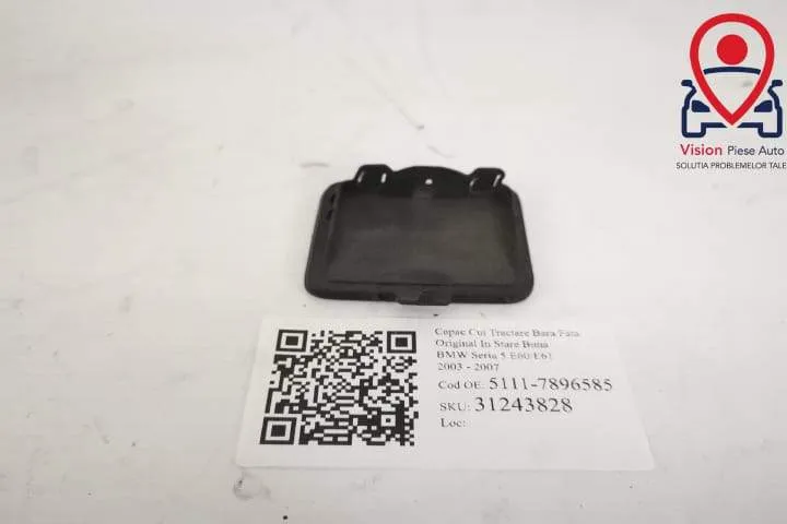 Capac Cui Tractare Bara Fata Original In Stare Buna  BMW  Seria 5  E60 - Foto 4
