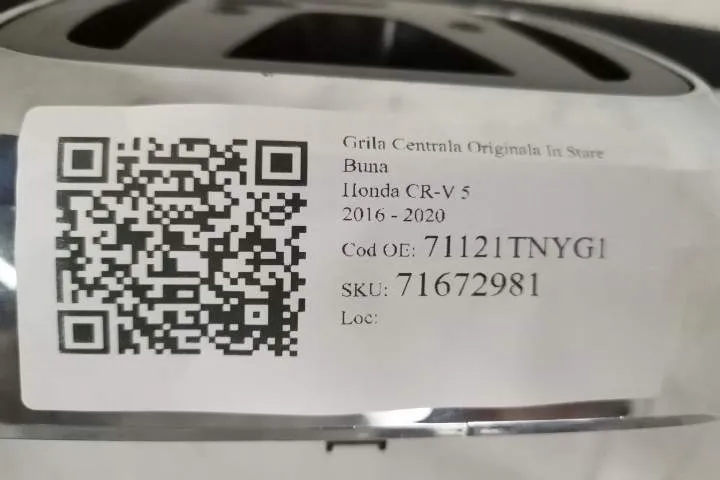 Grila Centrala Originala In Stare Buna Honda  CR-V  5 [2016 - 2020] - Foto 7